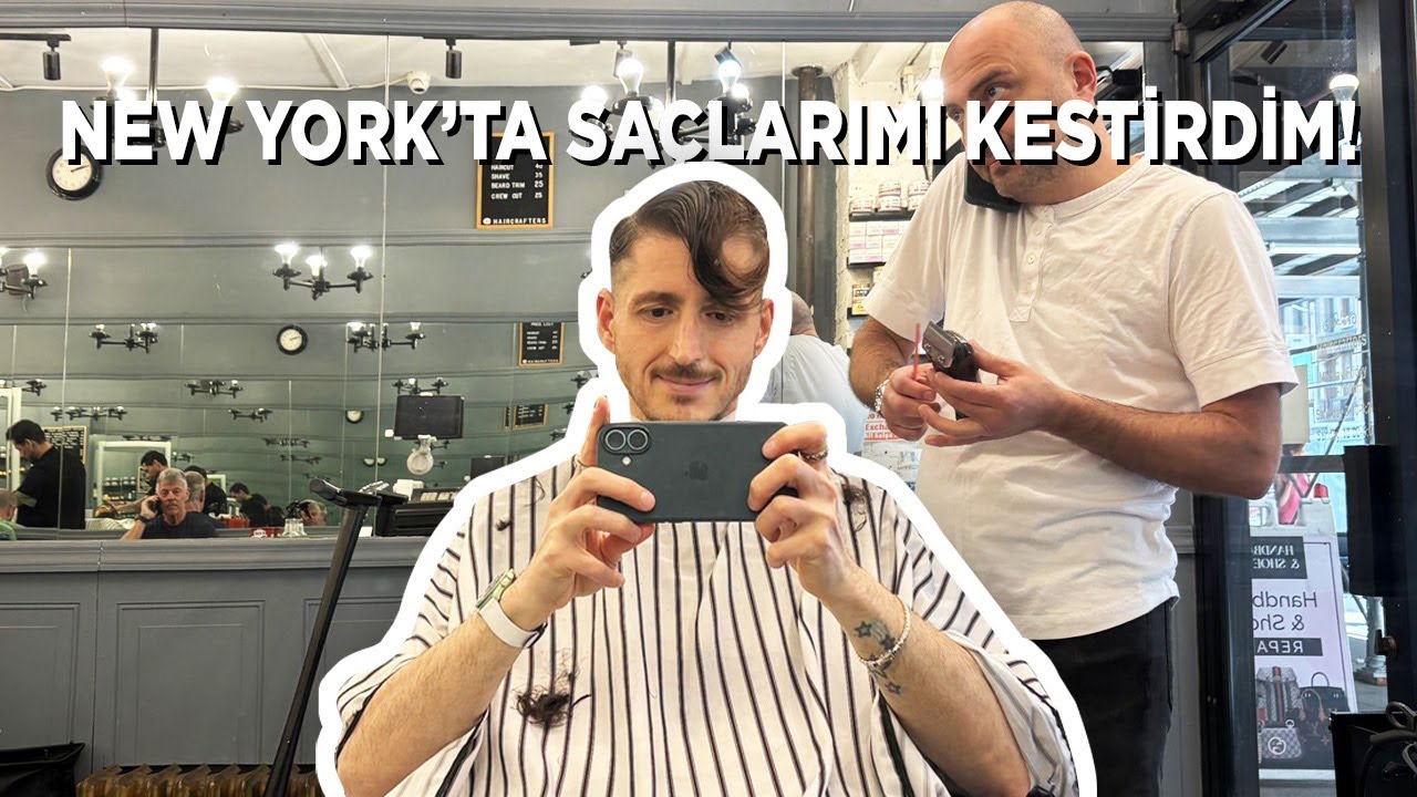 New York’ta İş Çıkışı Alışveriş, Erkek Bakımı ve Vlog | Chelsea Market Turu | Saç Kesimi