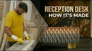 The best Reception Desk I have ever build | Roycus Studio