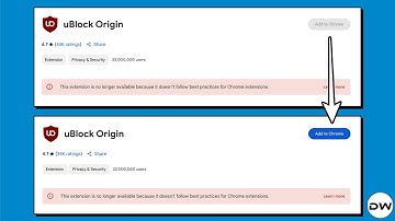 Fix uBlock Extension Add to Chrome Greyed Out | Install uBlock Extension in Chrome [2025]