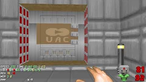 Doom 1fifrmx.wad ITYTD-Pacifist in 1:04