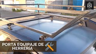 De Verdad marcador represa 🚘Como Hacer un Porta Equipaje de Herrería para Auto Compacto (Chevy)🚙 |  Alex Maniass - YouTube