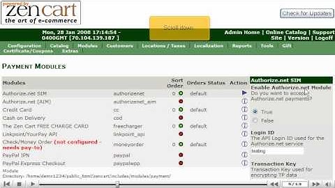 Add payment modules in ZenCart | ZenCart Payment Modules