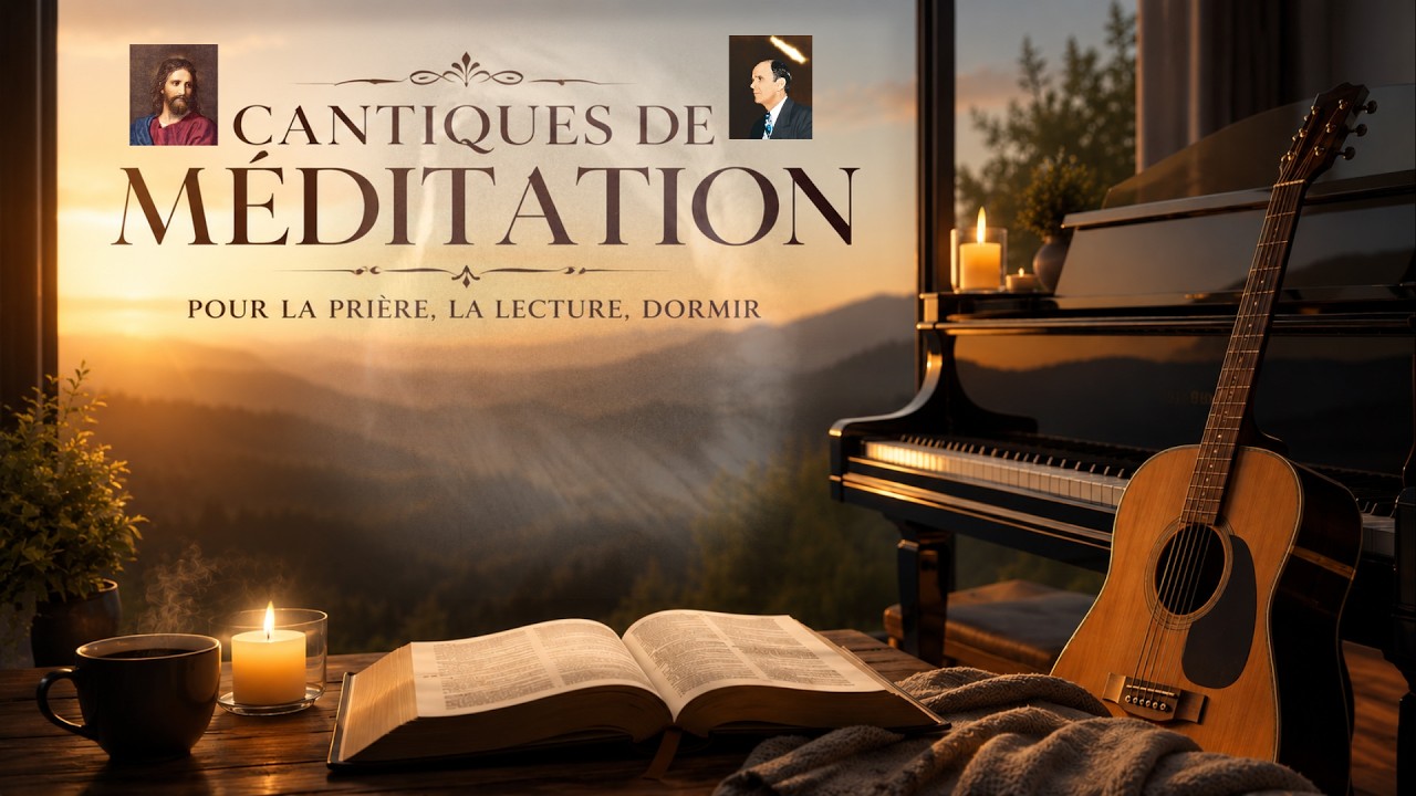 CANTIQUE DE MÉDITATION – MUSIQUE DE FOND APAISANTE POUR DORMIR, ÉTUDIER ET MÉDITER