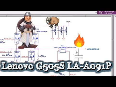 Ремонт ноутбука LENOVO G505S LA-A091P не включается , нет изображения