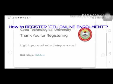 CEBU TECHNOLOGICAL UNIVERSITY (CTU) ONLINE REGISTRATION ENROLLMENT  FREE TUTORIAL