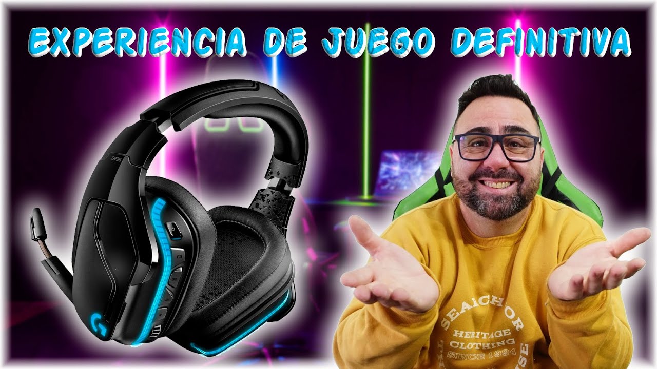  Auriculares Logitech G935 inalámbricos, sonido