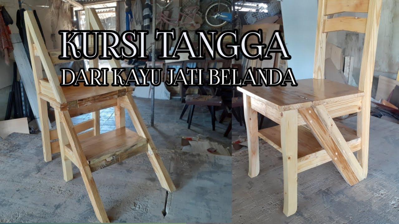  Kursi  tangga  multifungsi dari kayu  palet YouTube