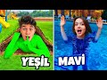 TEK RENK SAKLAMBAÇ CHALLENGE DEV VİLLA !? Ahmet Can Dündar | Feride | Sıla | Mert image