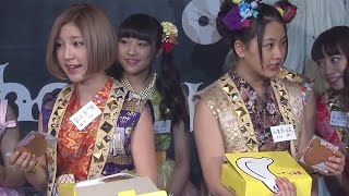 Cheeky Parade、本日のチキ賄賂は「羽ばたくお菓子」　「NY凱旋集会」ワンマンLIVE会見1　#Cheeky Parade　#Japanese Idol