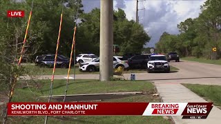 Manhunt prompts school lockdowns for armed suspect in Charlotte County