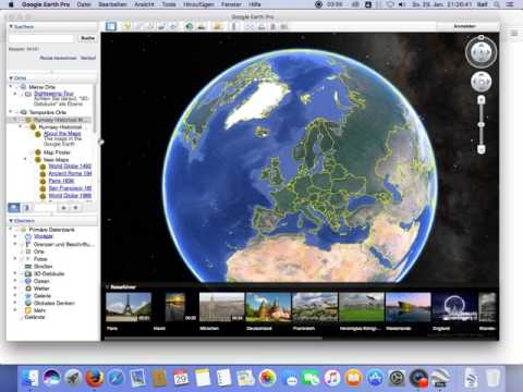 Sondengang - Historische Karten mit Google Earth Pro verwenden