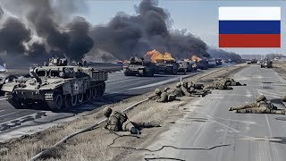 Bad day! There was a fierce battle between the M1A1 ABRAMS and the Russian T-72 at Avdiivka