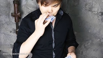 Torn and Restored Card Trick Instantly Repaired with Magic -Triage