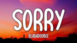 beabadoobee - Sorry (Lyrics)