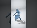 Fantasy Warrior with Long Coat and Unique Hairstyle - AI Rigged 3D Character