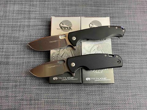 Обзор ножей Viper Kyomi G-10 и Fortis G-10