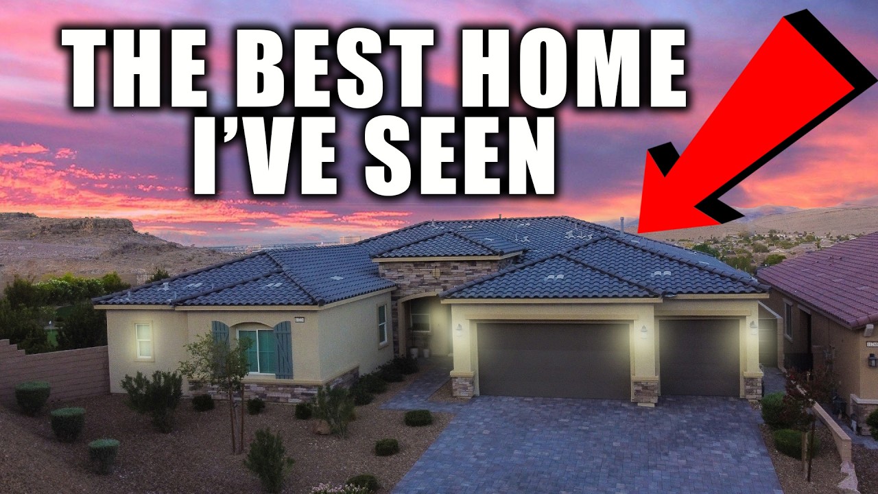 The Ultimate Las Vegas Home for Sale | Most Upgrades and Best Lot | 52' Infinity Pool 12' Waterfall