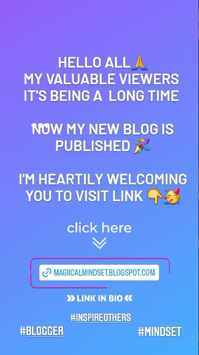 https://magiicalmindset.blogspot.com/2022/06/have-patience.html. Here Is the link please visit