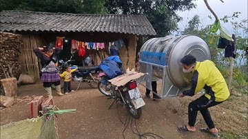 Vợ Chồng Trẻ A Quả Nhận Téc Đựng Nước | Cói Lalin