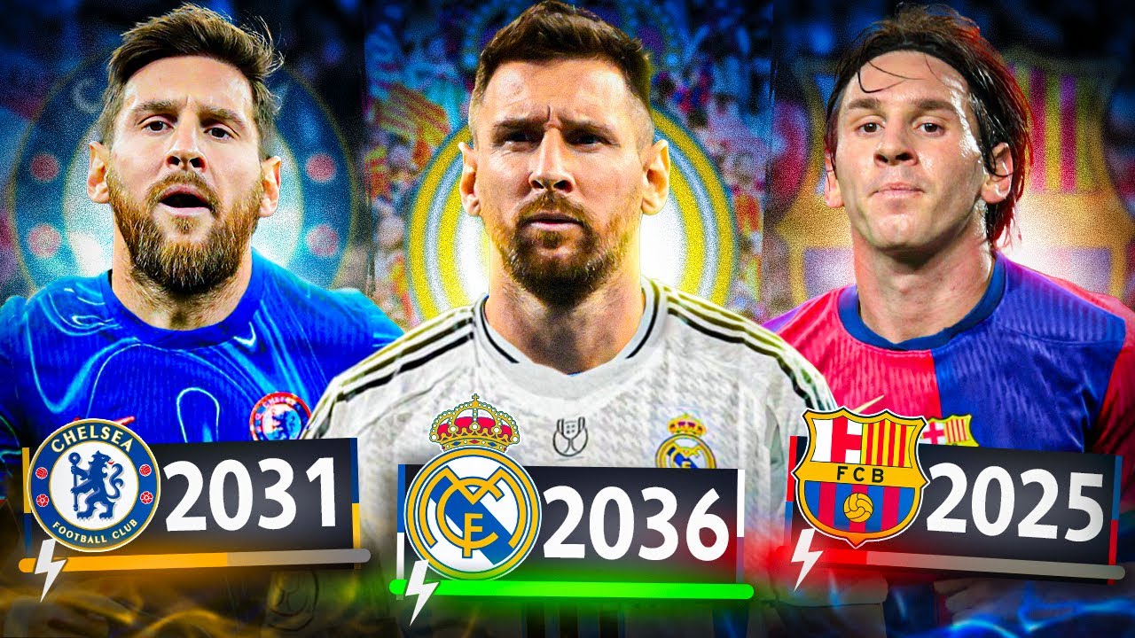 إعادة بناء مسيرة ميسي 🔥 😍