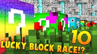 10 Lucky Block Mods in 1 Race? - Minecraft Mod Challenge