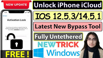 how to iCloud Bypass iOS 12.5.3- 14.5.1 Full Untethered Bypass | Fixed Restart, Fix Battery Drain