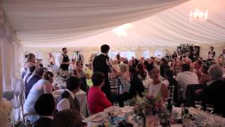 Singing Waiters & Les Mis Wedding Flash Mob