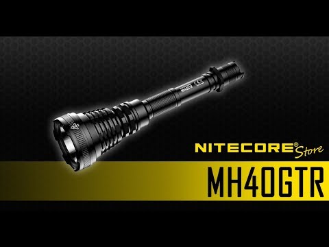 NITECORE MH40GTR 1200 Lm / 1097 Yard Long Range Tactical Flashlight