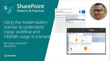 Community Call Demo - Using the modernization scanner to understand your workflow and InfoPath usage
