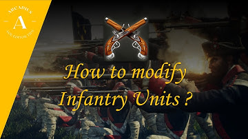 AOE III Editor : How to modify Infantry Unit ?