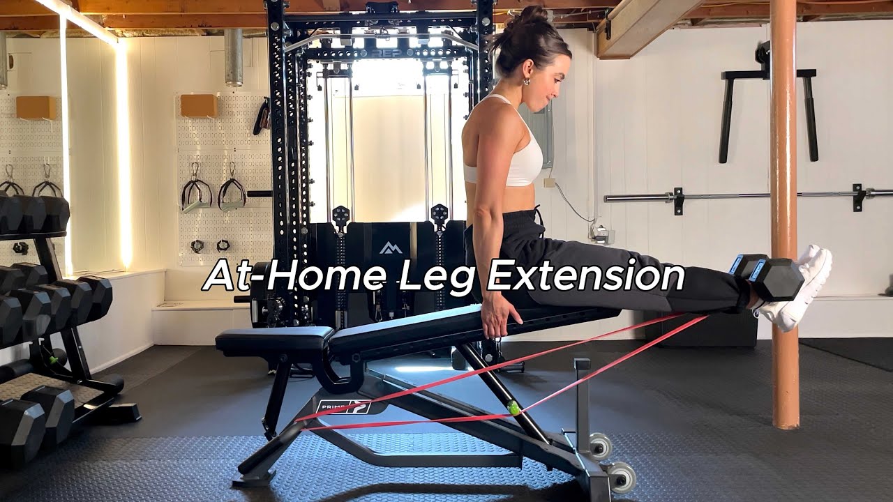 At-Home Leg Extension - YouTube