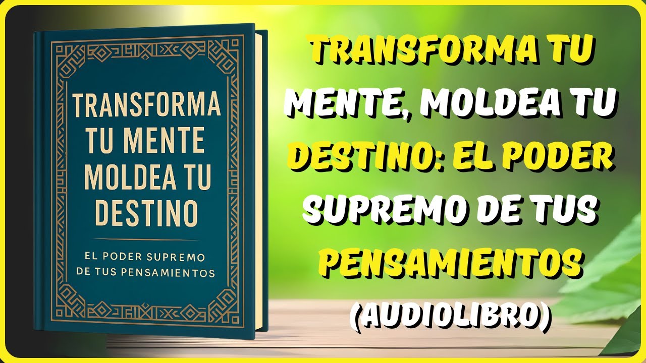 Transforma Tu Mente, Moldea Tu Destino: El Poder Supremo de Tus ...