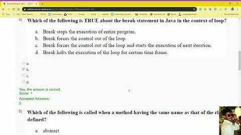 NPTEL Programming in Java Assignment 3 Solution