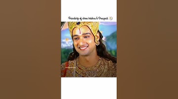 Krishna and Draupadi Friendship #govind #panchali #krishna