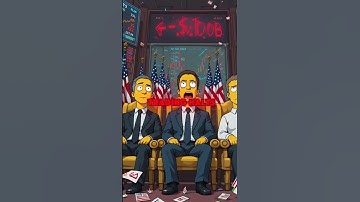 The Biggest Stock Market Crash in the US💥📉 #simpsonsfuture #US  #simpsons #simpsons2025 #thesimpsons