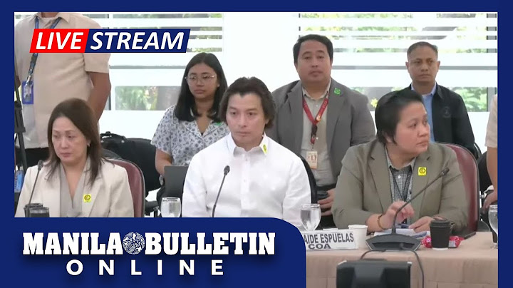 LIVE: House committee resumes hearing on OVP, DepEd budget utilization | Nov. 5