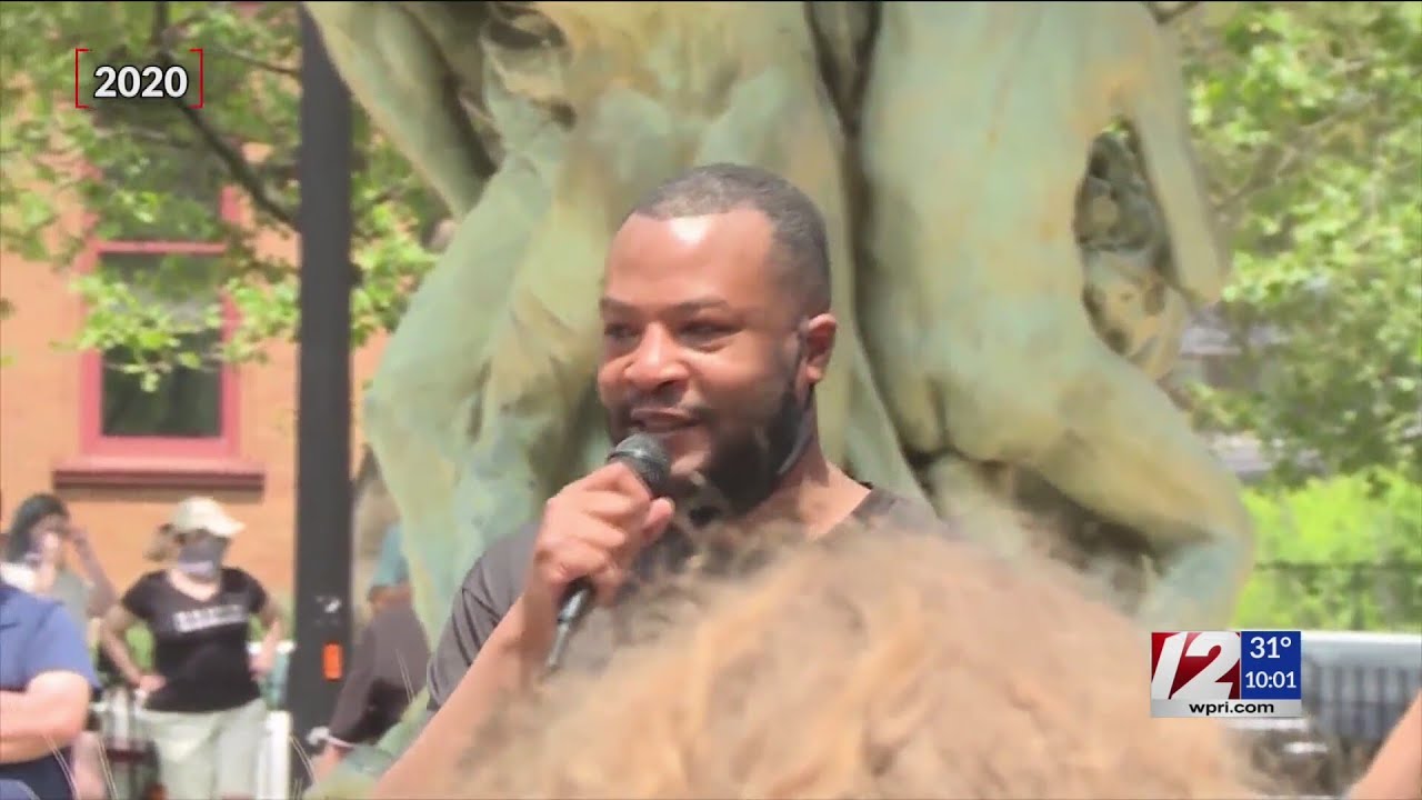Black Lives Matter RI activist throws support behind Trump - YouTube