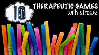 10 Fun Therapy Games with SRAWS 🥤 l OT Inspired Activities for Remote Learning & Skill Development