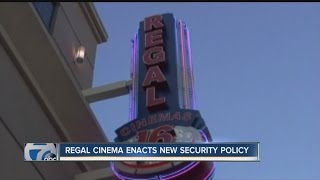 Regal Cinema enacts new security policy
