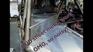 Fabricating Custom Sheet-Metal Panels for My Class 6100 Trophy Truck | Shearing, Welding & Bead Roll