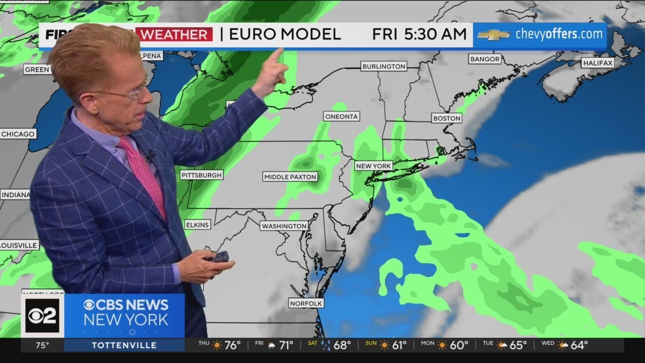 First Alert Weather: Rain, possibly heavy at times, coming this weekend ...