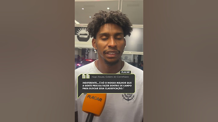 Hugo Souza comenta sobre jogo contra Barcelona SC! 🧤⚽  O goleiro Hugo Souza falou sobre a preocupaç