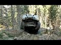 4x4 offroad Nissan Patrol y61 in Poland Wisla Pod Piramida 31.03.2019 (4K)