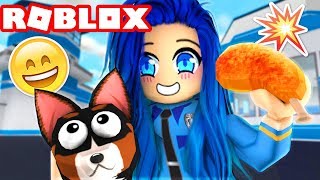 Adopting our FIRST DOG in Roblox Mad City! screenshot 5