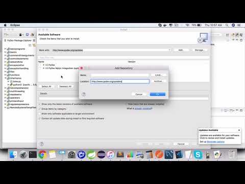PYTHON CORE AND ADVANCED | FULL COURSE | PART 4.1 | INSTALLING PYDEV PLUG-IN