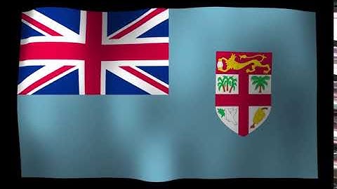 Fiji Flag 4K Loop Video