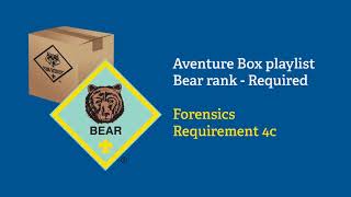 Bear Required Box Forensics Requirement 4c