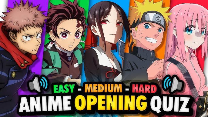 Anime Opening Quiz: Play Online For Free On Playhop