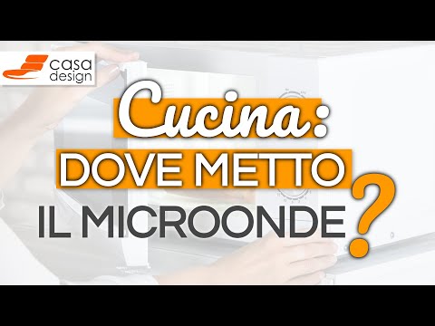 Video: Dove Mettere Il Microonde In Cucina: Opzioni Di Posizionamento In Uno Spazio Piccolo E Grande, Foto