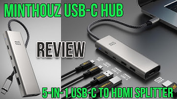 5-in-1 USB-C Hub with 4K HDMI Output REVIEW